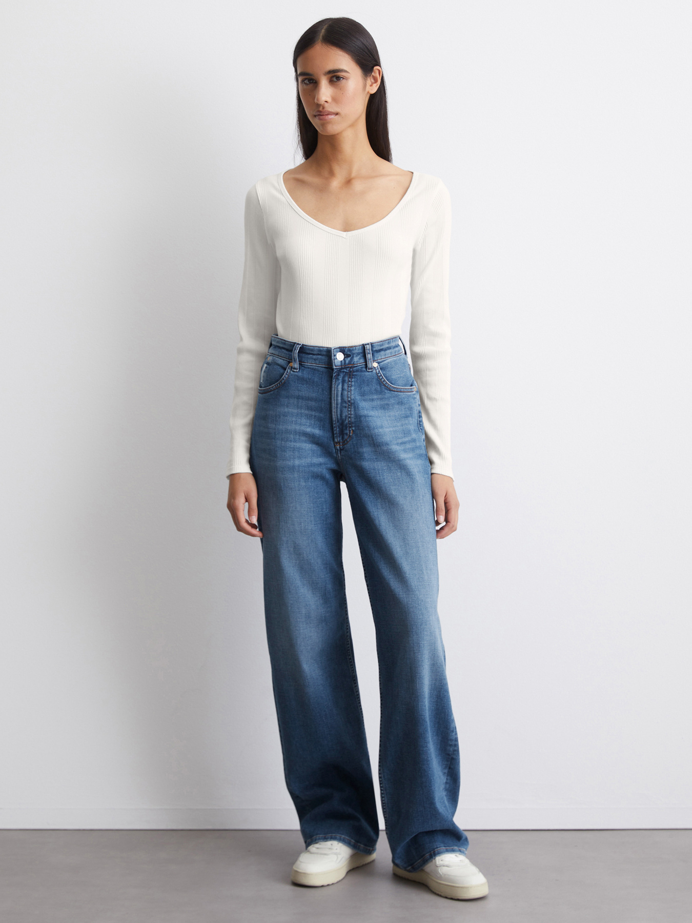 Широкие джинсы Marc O’Polo DENIM модель 5000005525-4947 Фото