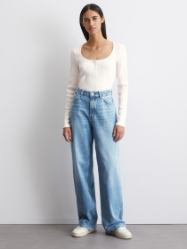 Широкі джинси Marc O’Polo DENIM модель 5000006168-5719 Широкі джинси Marc O’Polo DENIM модель 5000006168-5719 Фото