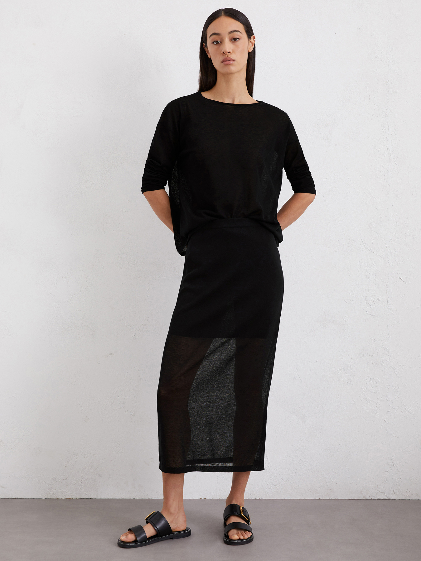 Спідниця міді Marc O’Polo модель 503500966003-990 Фото