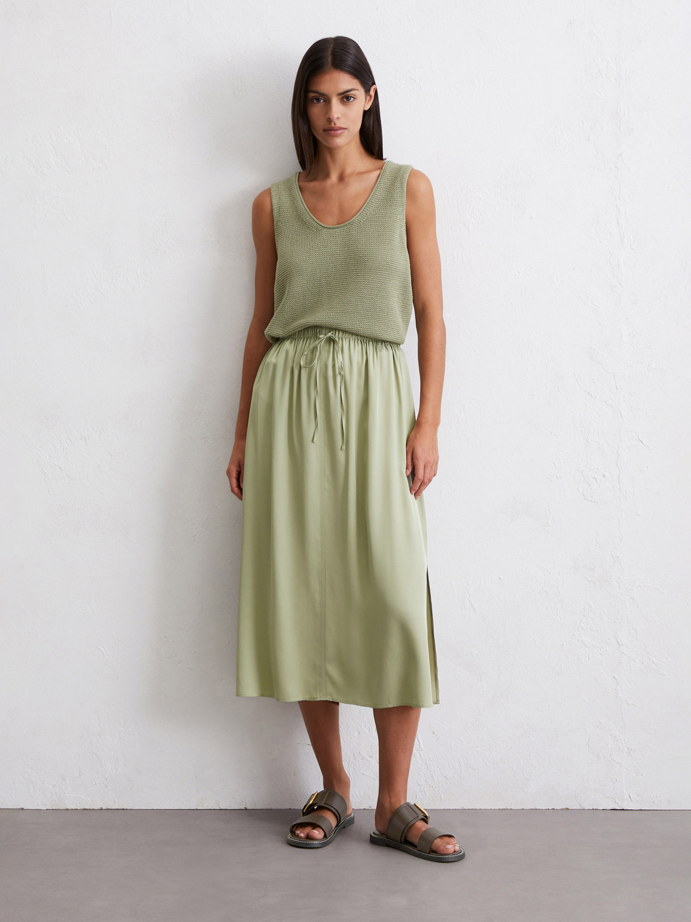 Спідниця міді Marc O’Polo модель 506116920053-420 Фото