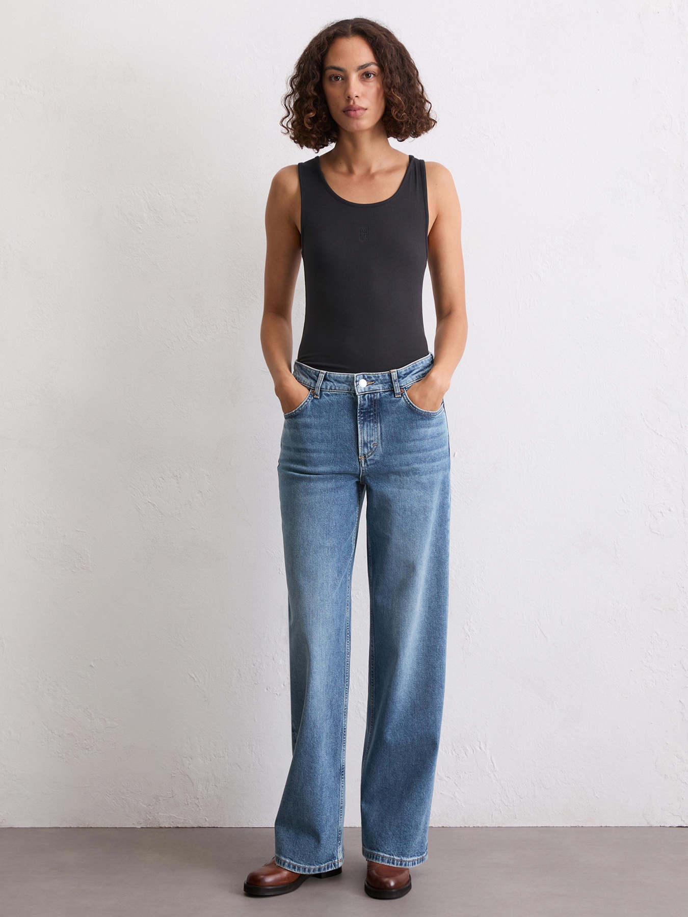 Широкие джинсы Marc O’Polo модель 508910212203-066 Фото