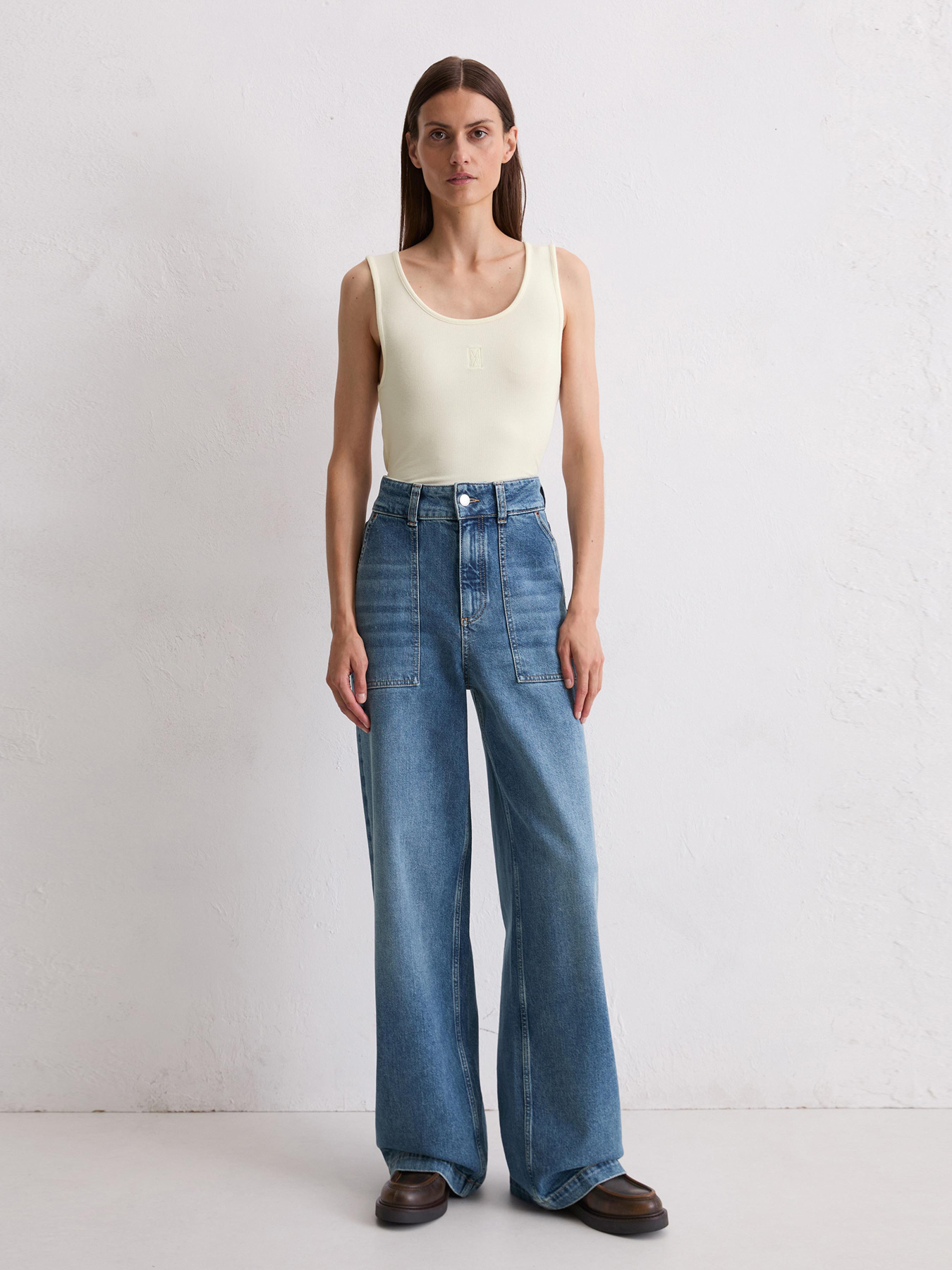 Широкі джинси Marc O’Polo модель 508910212239-066 Фото