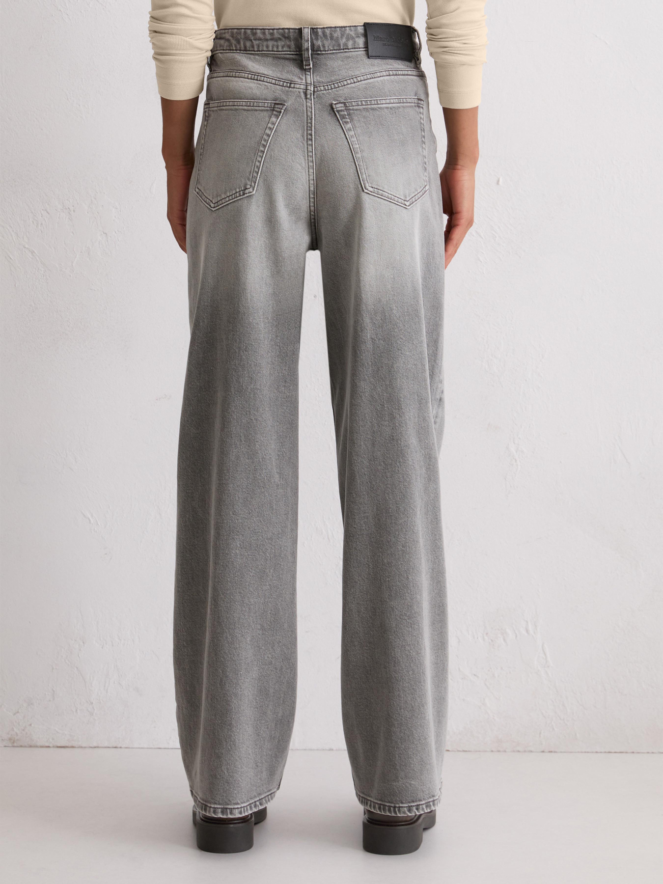 Широкие джинсы Marc O’Polo модель M09912912149-077 Широкие джинсы Marc O’Polo модель M09912912149-077 Фото