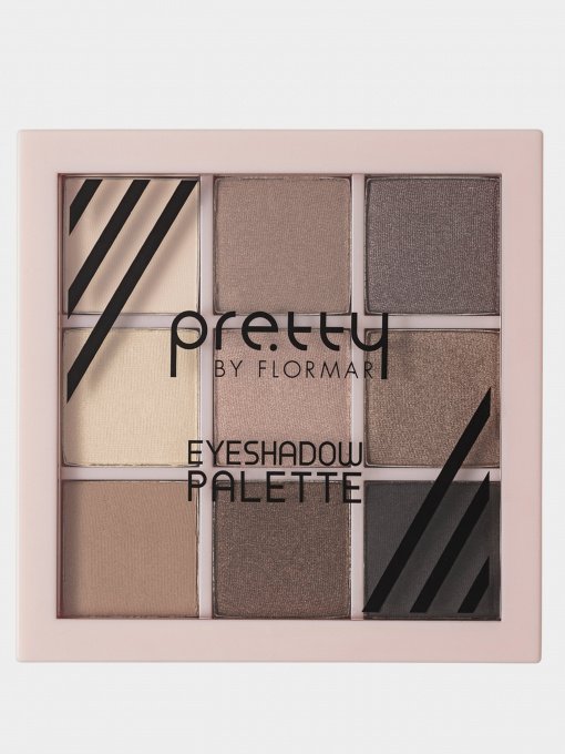 Палетка теней для глаз Eyeshadow Palette PRETTY модель 8690604605545 Фото