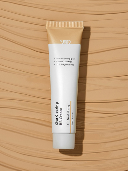 Purito ­ВВ-крем з екстрактом центелли Cica Clearing BB Cream модель 8809563101412 — фото - INTERTOP