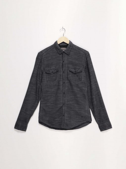 Рубашка Q/S модель 40608215493_сірий Фото