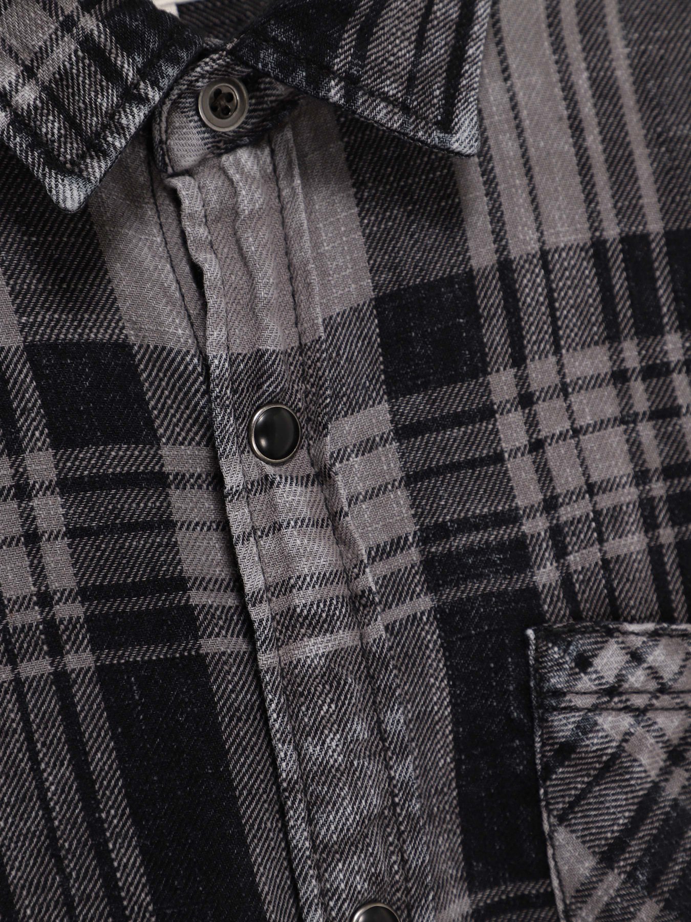 Сорочка Q/S модель 40809218906_сірий комб. Фото