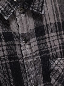 Сорочка Q/S модель 40809218906_сірий комб. Фото