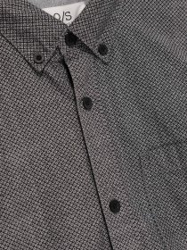 Сорочка повсякденна Q/S модель 40811218112_сірий комб. Сорочка повсякденна Q/S модель 40811218112_сірий комб. Фото