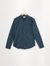 Рубашка повседневная Q/S модель 40811218112_т.бірюзовий комб. Фото