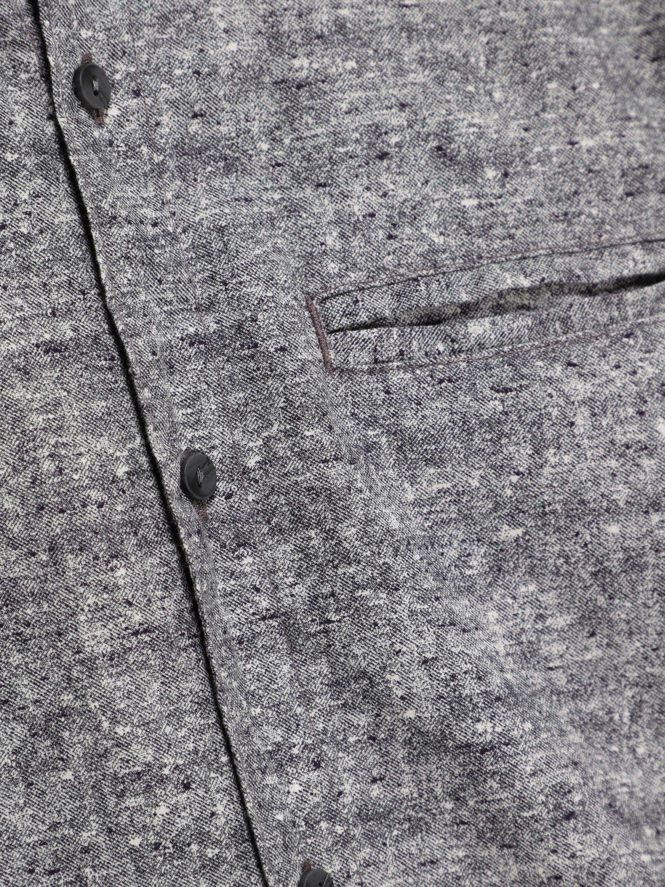 Сорочка Q/S модель 40811218117_сірий комб. Фото