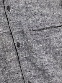 Сорочка Q/S модель 40811218117_сірий комб. Фото