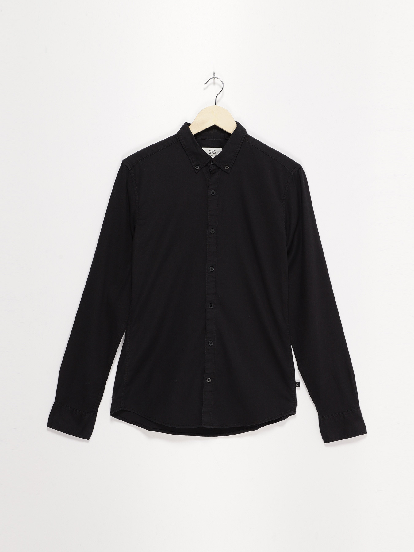 Сорочка Q/S модель 40812218121_чорний Фото