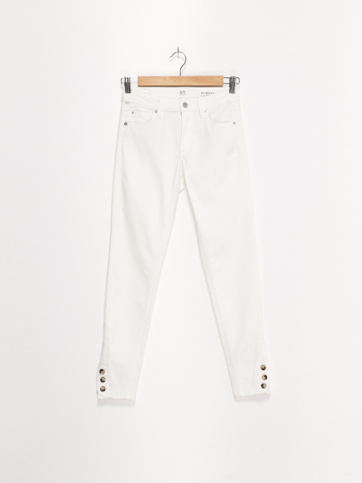 Брюки повседневные Q/S модель 41004723409_білий Фото