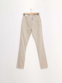 Штани повсякденні Q/S модель 41004732372_бежевий Фото