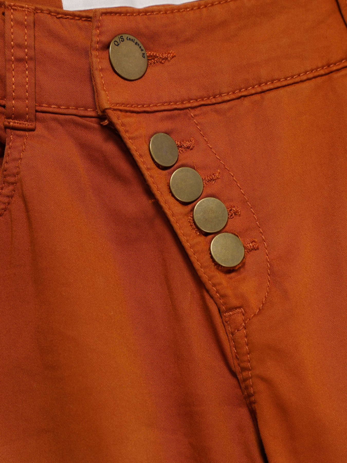 Повседневные штаны Q/S модель 41609737182_коричневий Повседневные штаны Q/S модель 41609737182_коричневий Фото