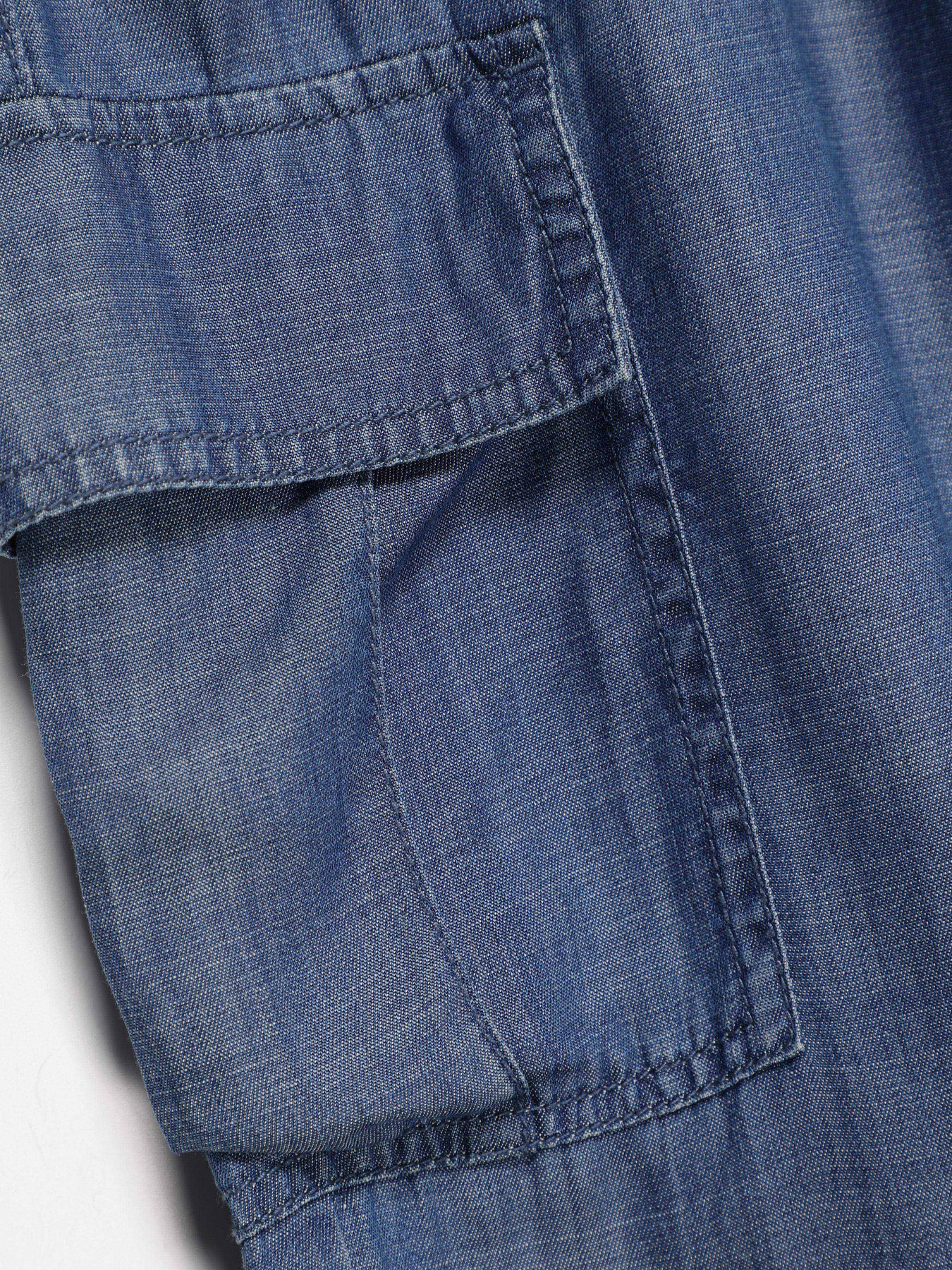 Штани повсякденні Q/S модель 41707712447_синій Фото