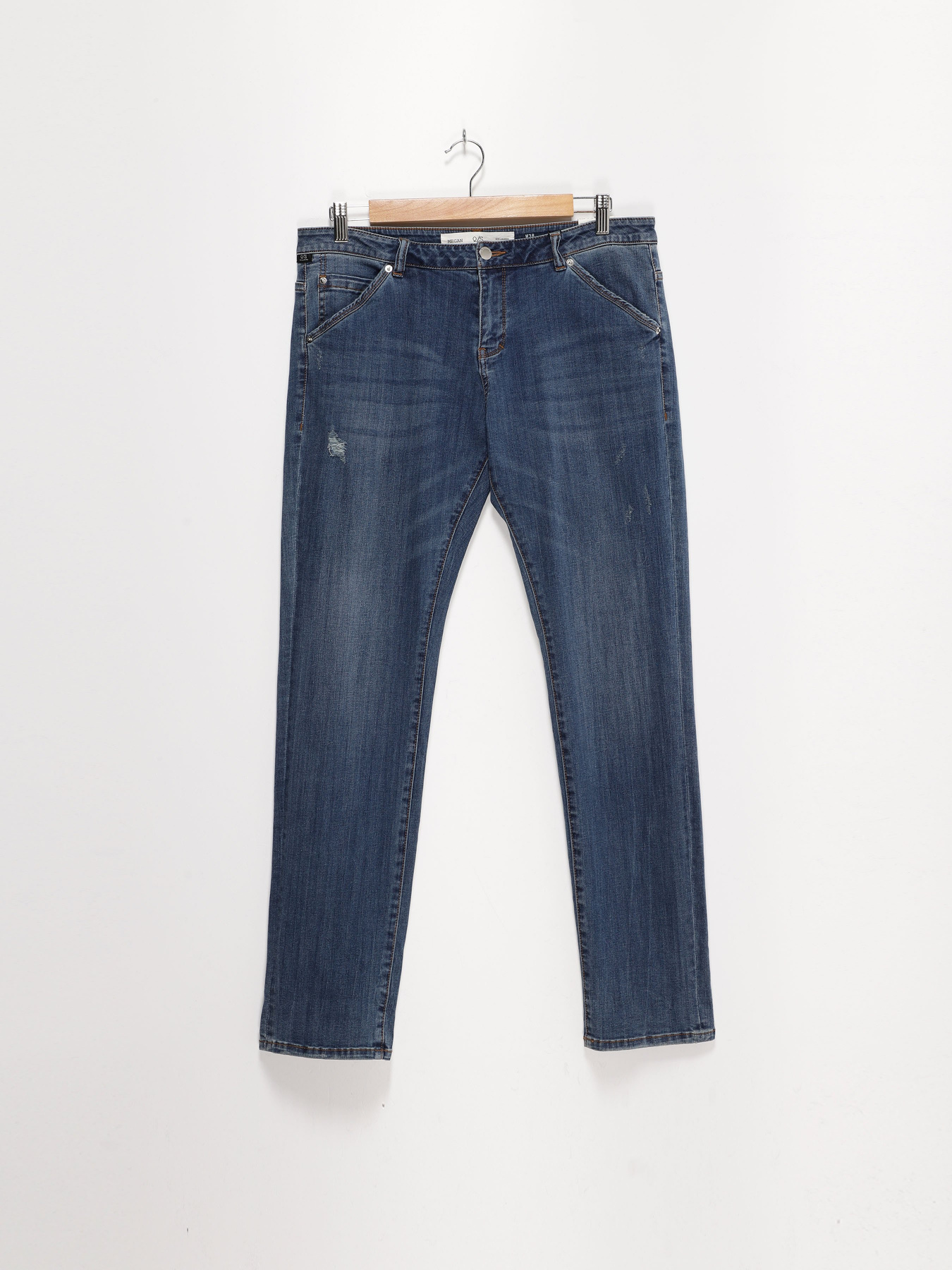 Прямые джинсы Q/S модель 41709712529_синій Фото