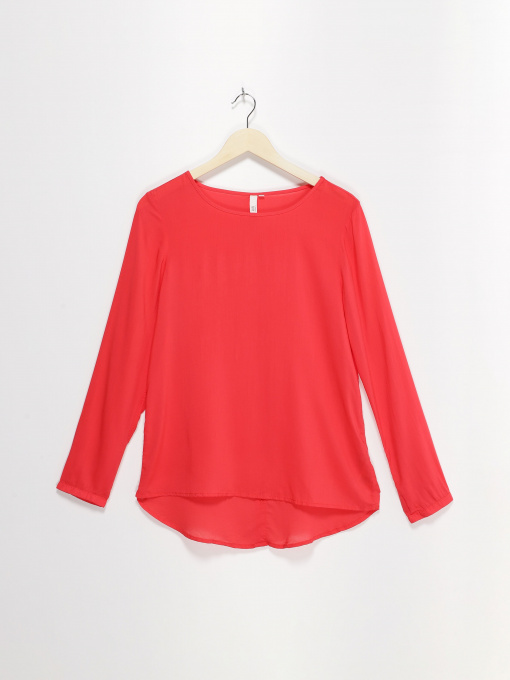 Блуза Q/S модель 41710112996_червоний Фото