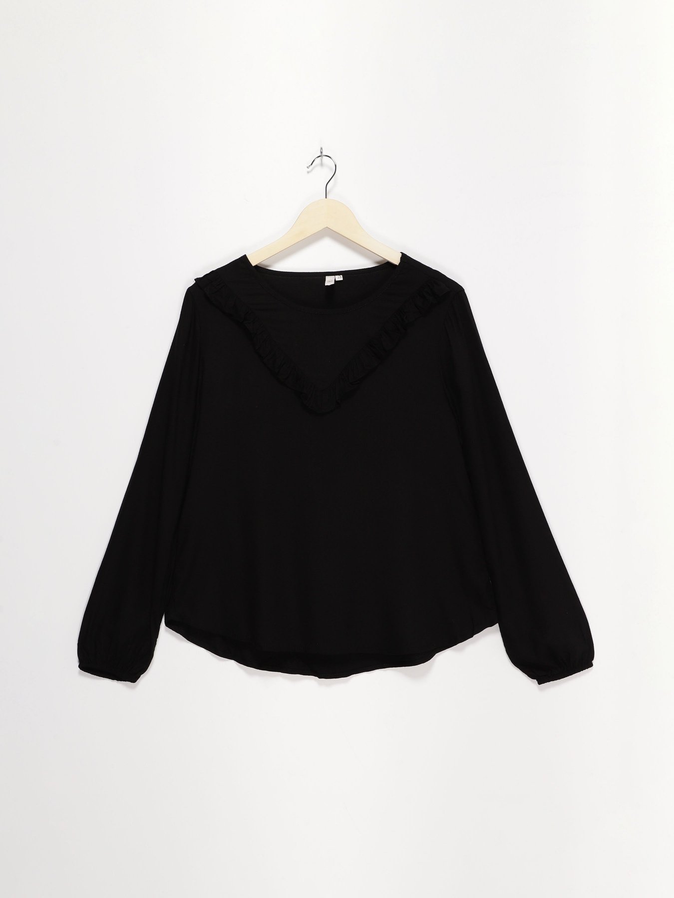 Блуза Q/S модель 41710118511_чорний Фото