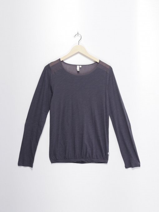 Лонгслив Q/S модель 41808310492_т.синій Фото