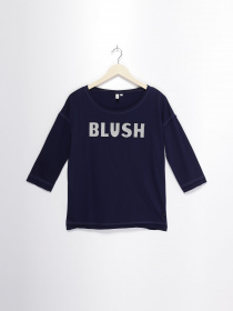 Лонгслів Q/S модель 41808394476_т.синій Фото