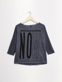 Лонгслів Q/S модель 41808394482_т.синій комб. Фото