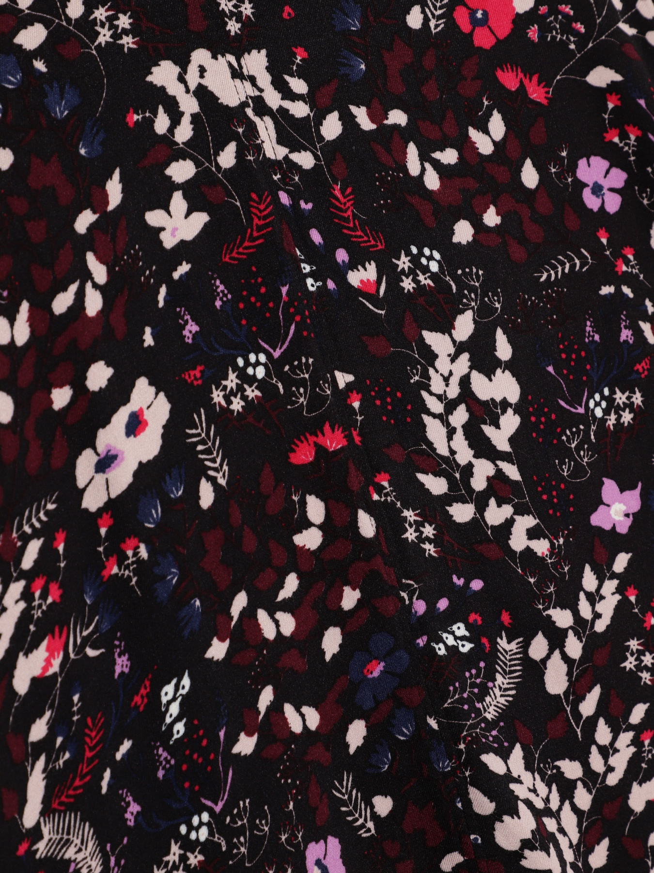 Блуза Q/S модель 41809118332_чорний комб. Фото