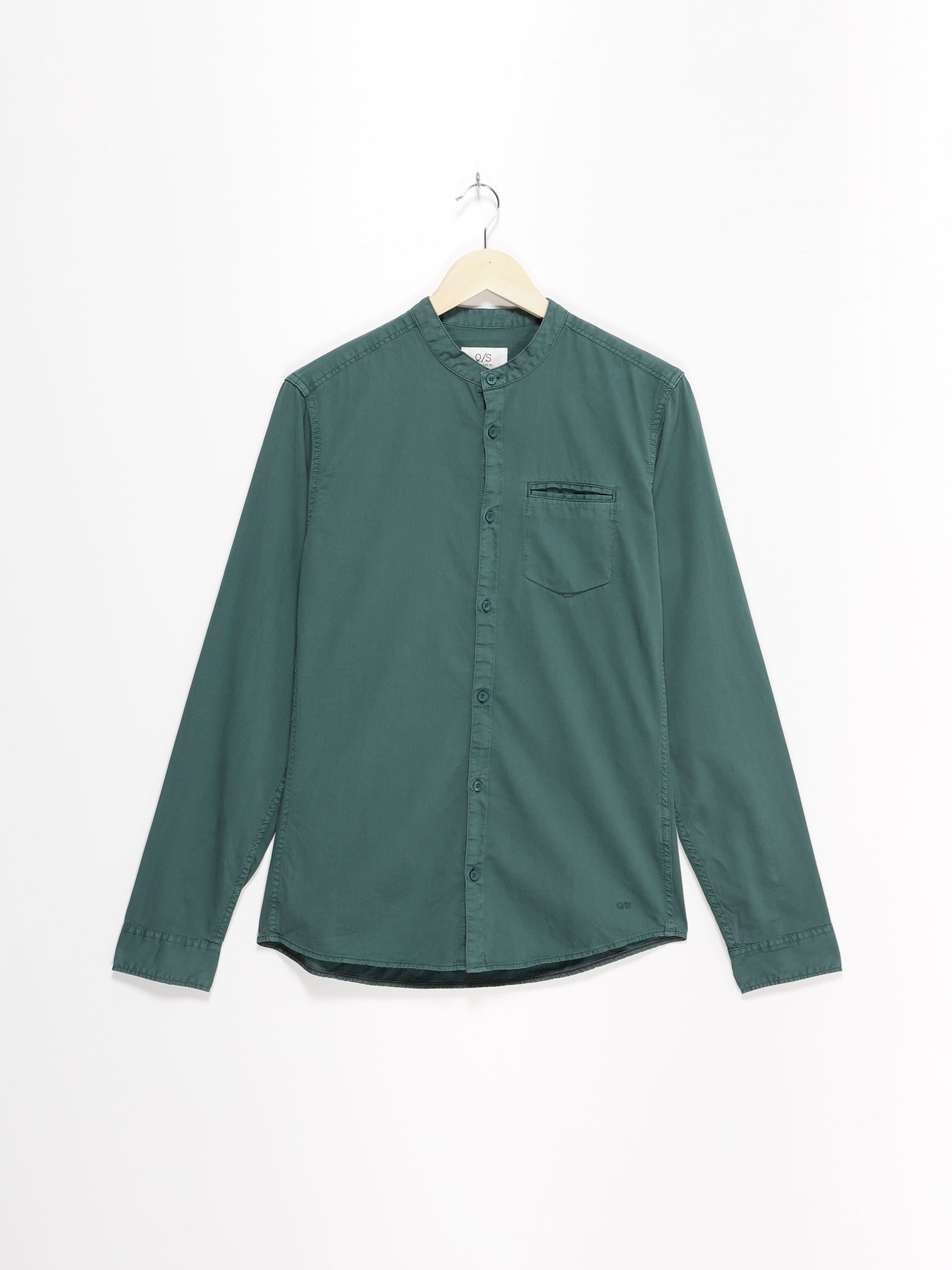 Сорочка Q/S модель 40711216026_зелений Фото
