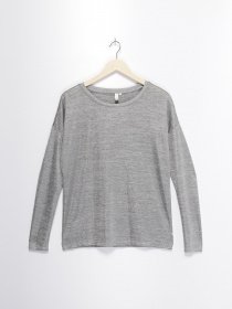 Лонгслів Q/S модель 41812313075_сірий Фото