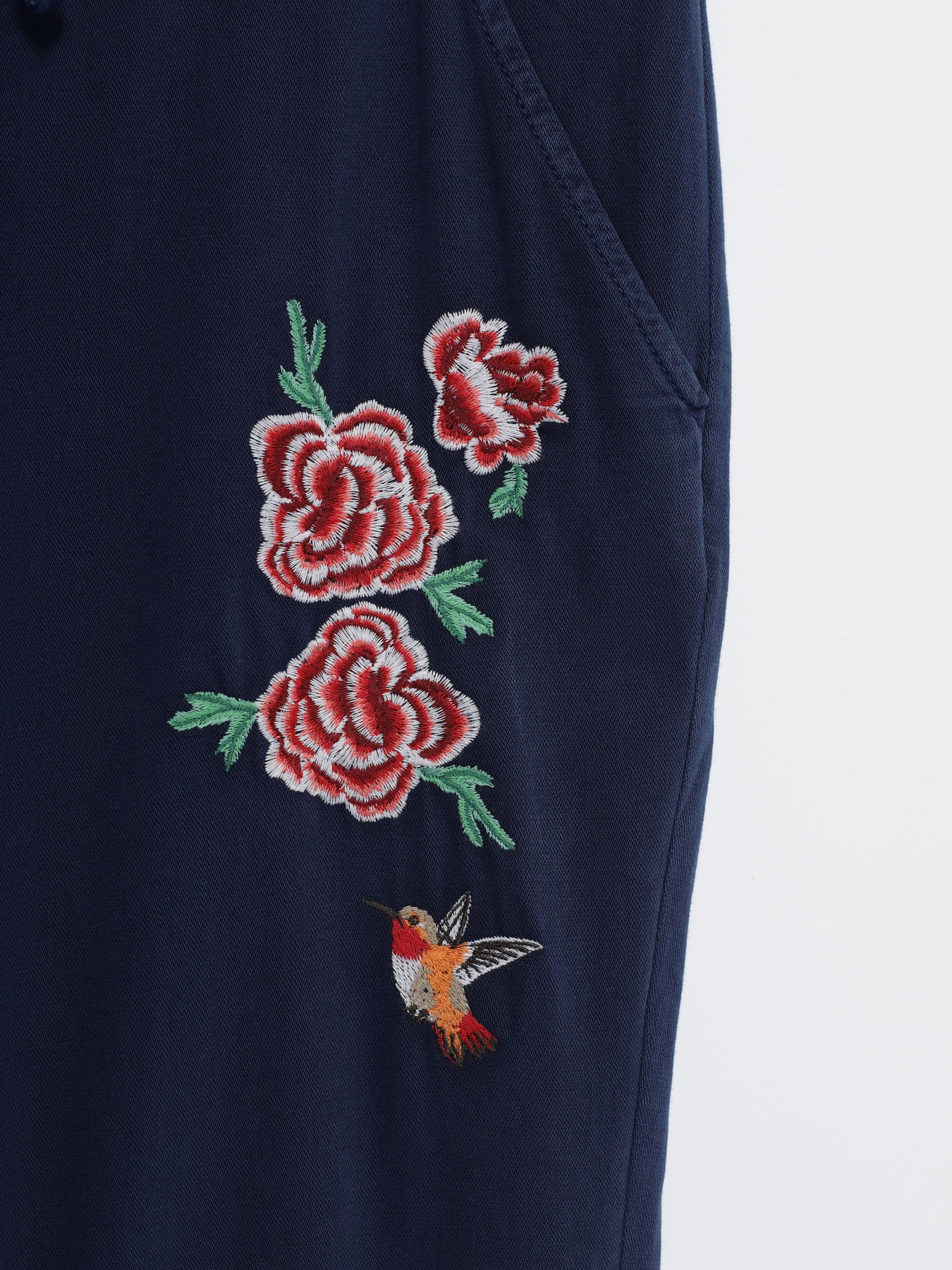 Штани повсякденні Q/S модель 42703712456_т.синій Фото