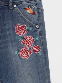 Прямые джинсы Q/S модель 42704712474_с.синій комб. Фото