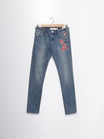 Прямі джинси Q/S модель 42704712474_с.синій комб. Прямі джинси Q/S модель 42704712474_с.синій комб. Фото