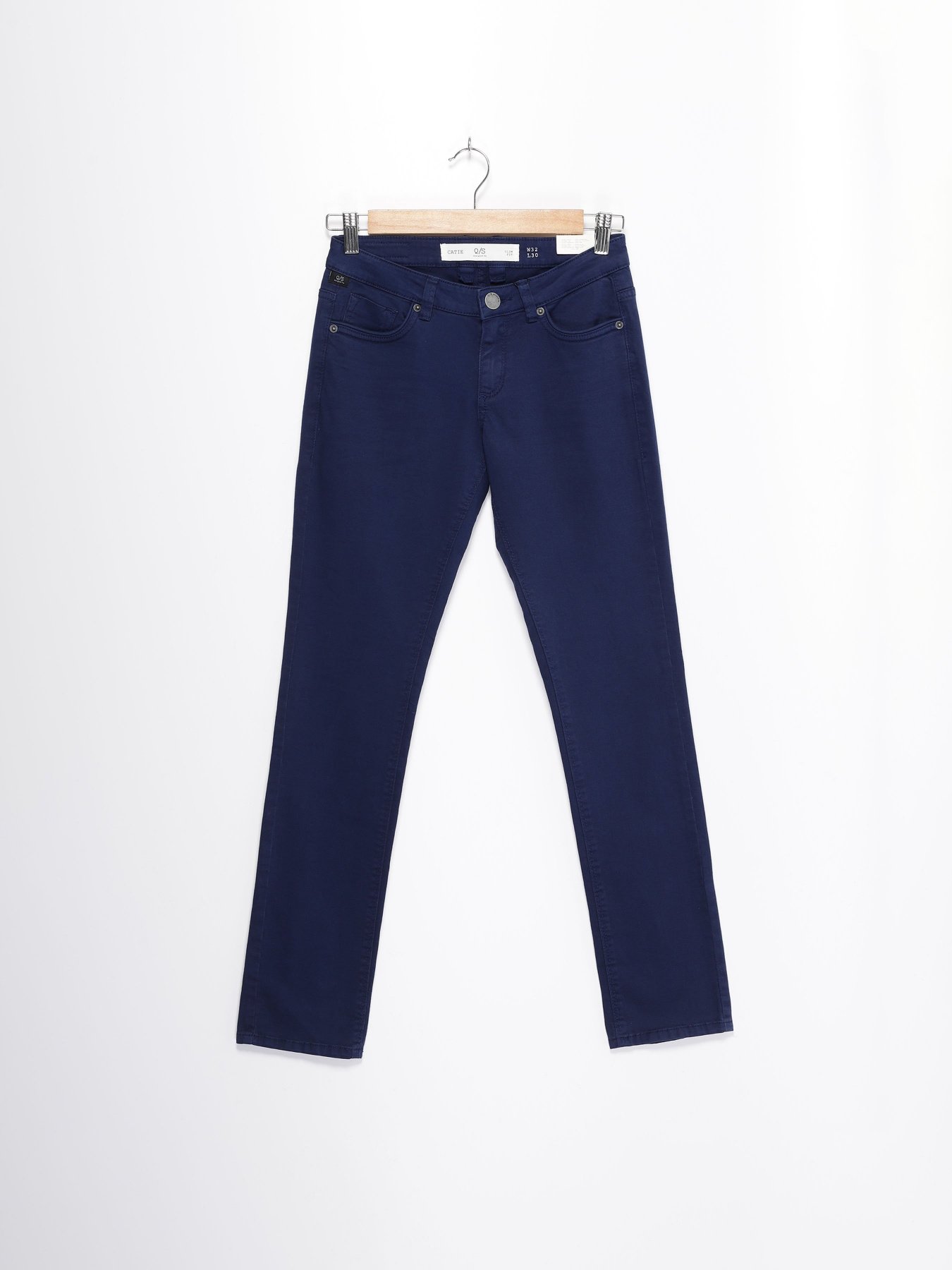 Повседневные штаны Q/S модель 42708712518_т.синій Повседневные штаны Q/S модель 42708712518_т.синій Фото