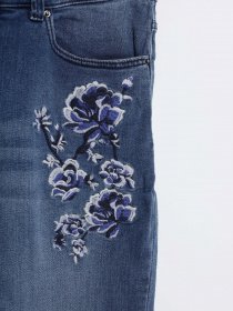 Прямі джинси Q/S модель 42709712571_синій комб. Прямі джинси Q/S модель 42709712571_синій комб. Фото