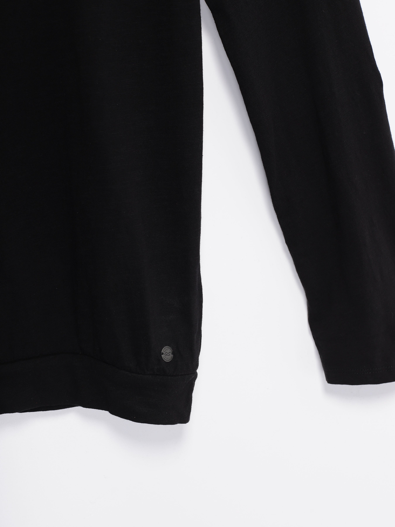 Лонгслів Q/S модель 45899310274_чорний Фото