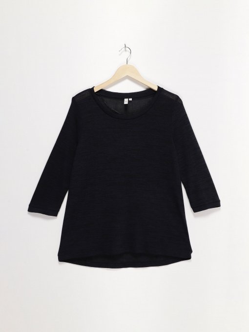 Лонгслив Q/S модель 45899390459_т.синій комб. Фото