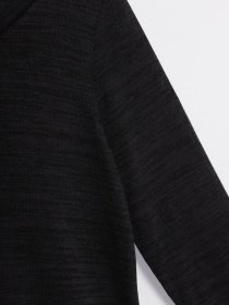 Лонгслив Q/S модель 45899390459_чорний комб. Фото