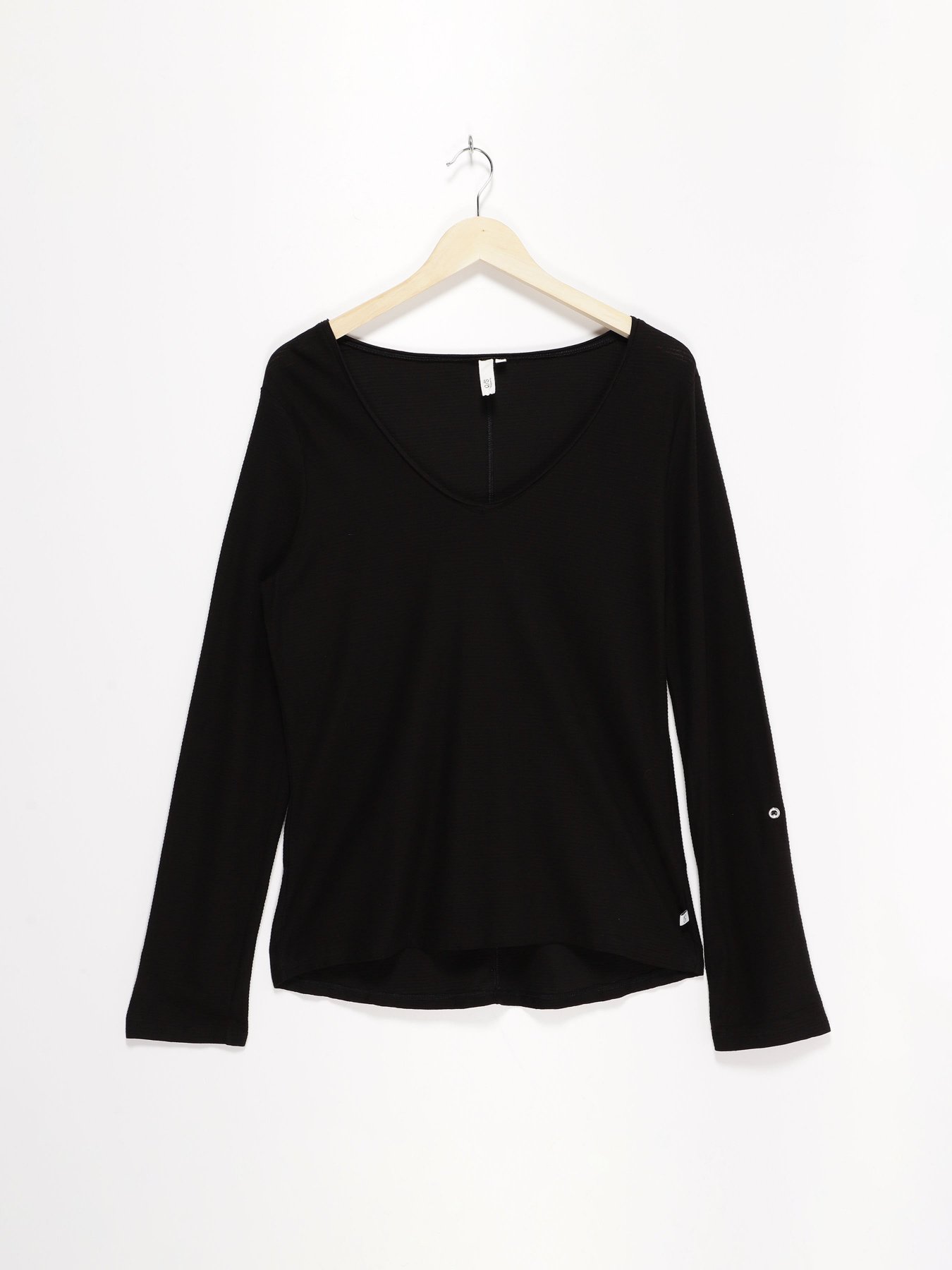 Лонгслів Q/S модель 46001313156_чорний Фото