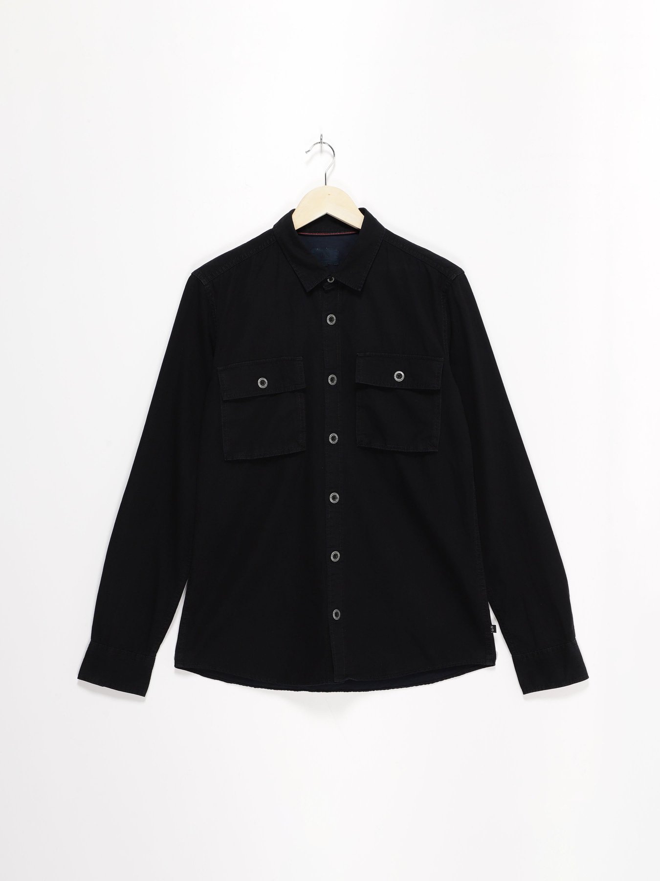 Сорочка повсякденна Q/S модель 40808218803_чорний Сорочка повсякденна Q/S модель 40808218803_чорний Фото