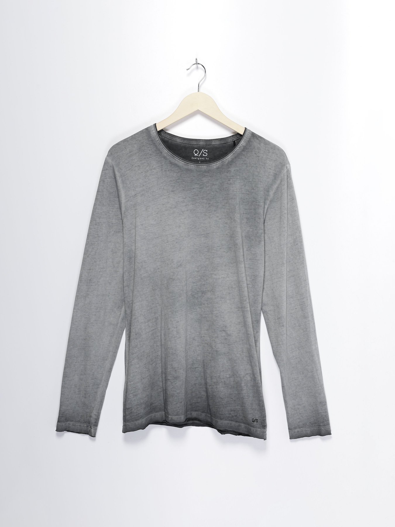 Лонгслів Q/S модель 47834313107_сірий Фото