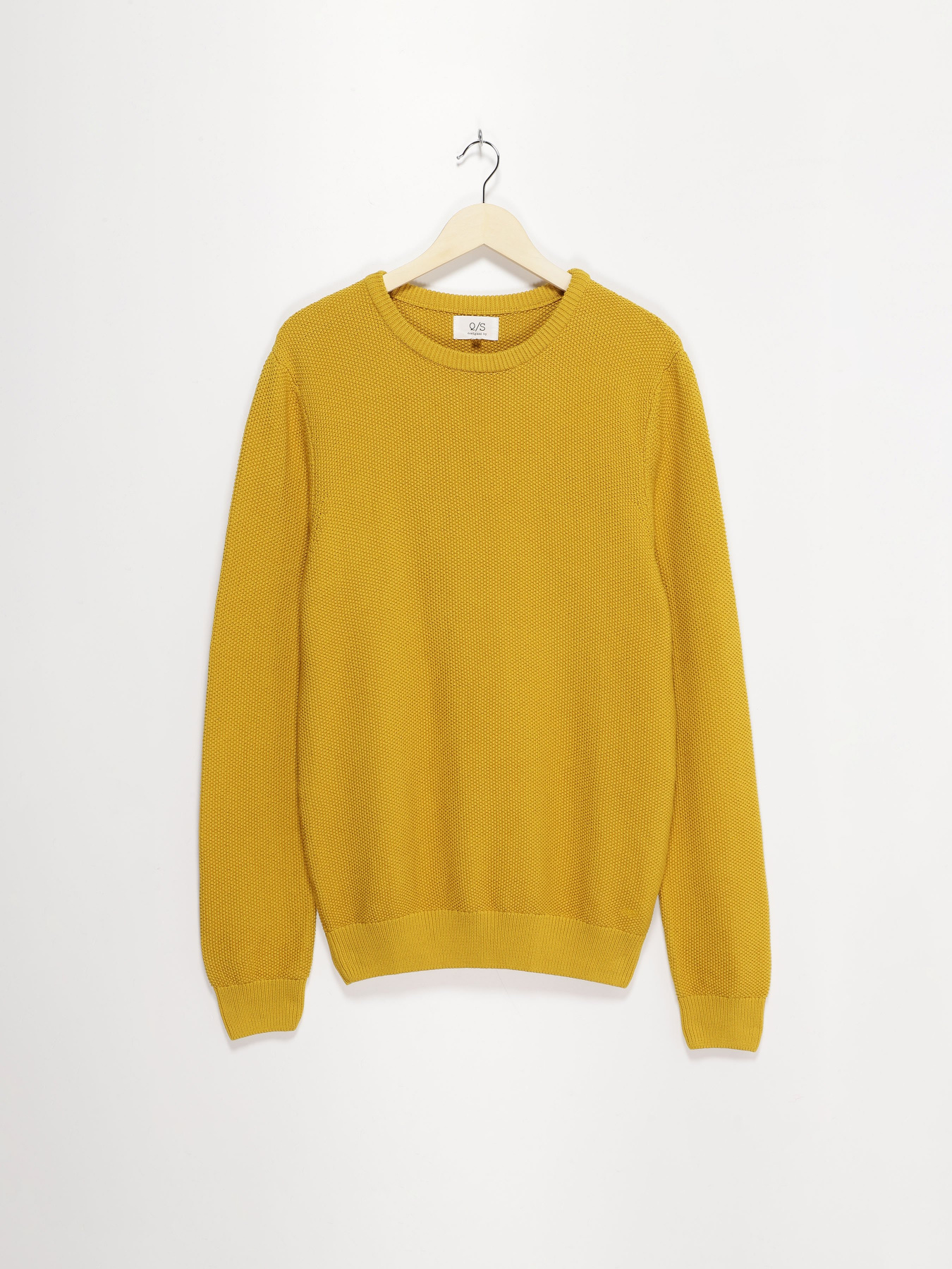 Джемпер Q/S модель 47834612554_гірчичний Фото