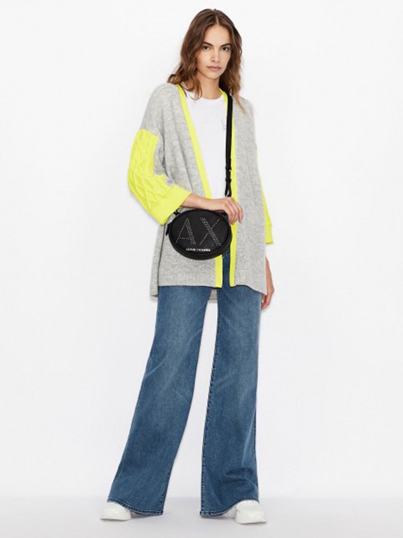 Джинси кльош Armani Exchange Super Wide Leg модель 6HYJ47-Y2RGZ-1500 Фото