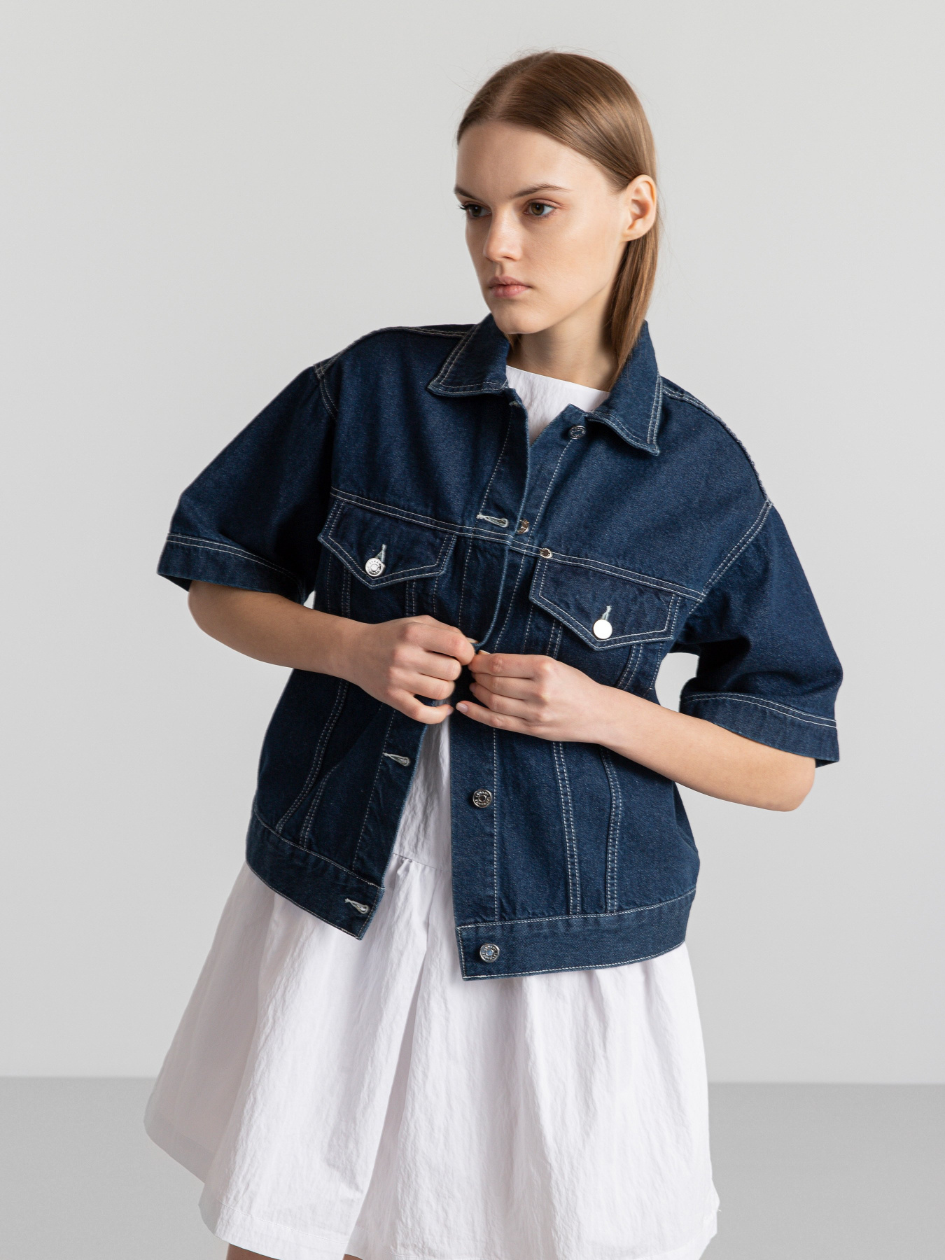 Джинсовая куртка Armani Exchange модель 3KYB16-Y1ZEZ-1500 Фото