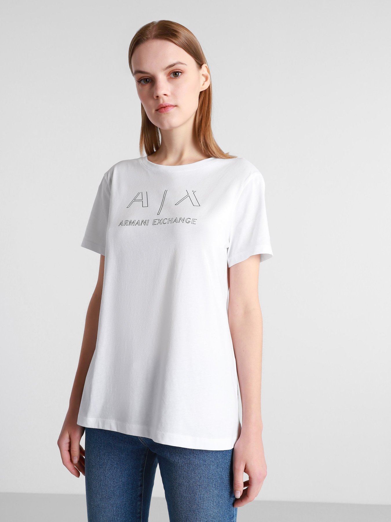 Футболка Armani Exchange модель 3KYTGG-YJ3CZ-1000 Футболка Armani Exchange модель 3KYTGG-YJ3CZ-1000 Фото
