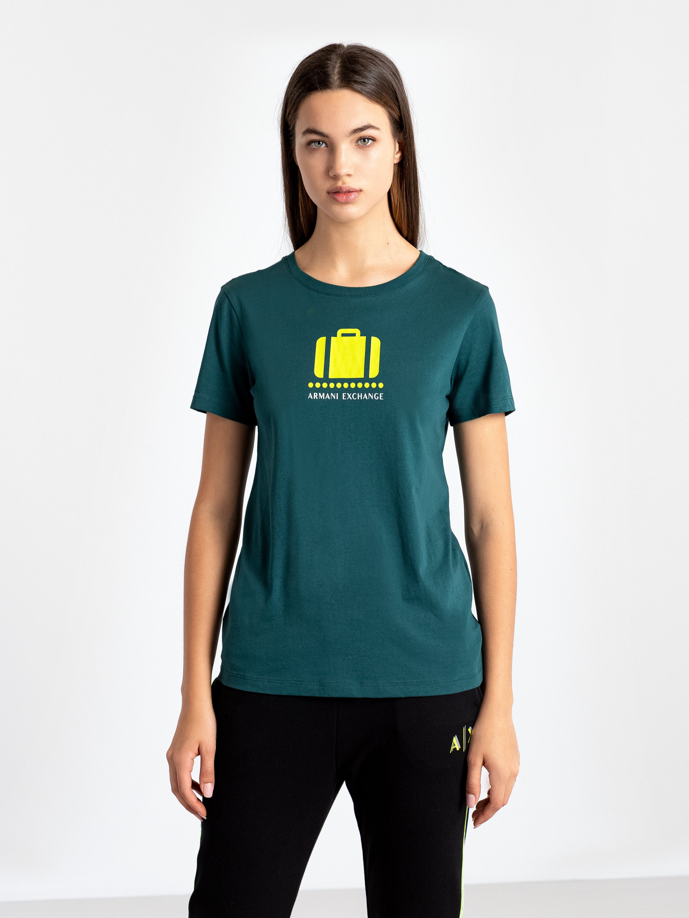 Футболка Armani Exchange модель 3KYTHM-YJ3CZ-1813 Футболка Armani Exchange модель 3KYTHM-YJ3CZ-1813 Фото