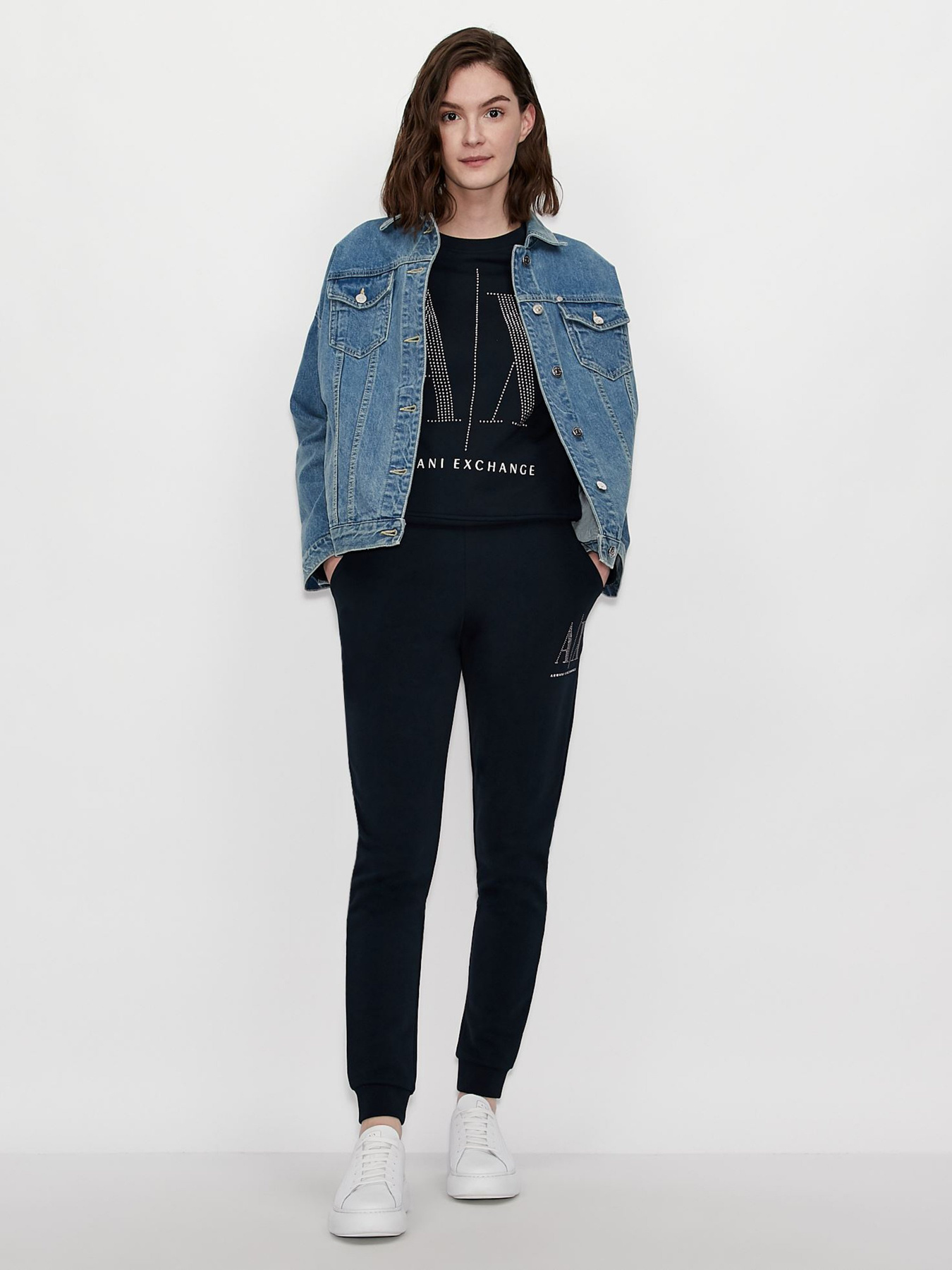 Штаны спортивные Armani Exchange модель 8NYPDX-YJ68Z-1510 Фото