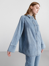 Рубашка повседневная Armani Exchange модель 3KYC60-Y1UEZ-1500 Фото