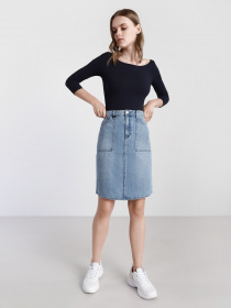 Джинсова спідниця Armani Exchange модель 3KYN60-Y1UEZ-1500 Фото