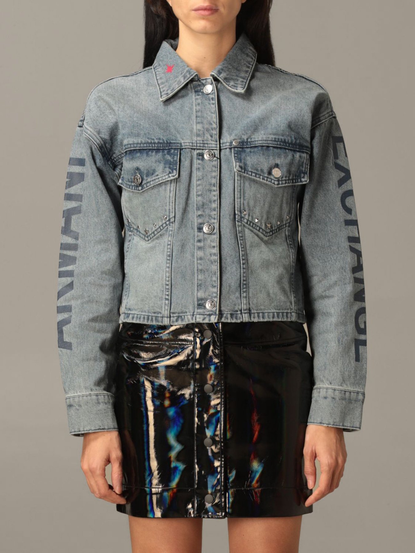 Джинсова куртка Armani Exchange модель 6HYB66-Y2RHZ-1500 Фото